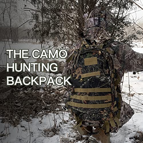 Digital Forest 40L Hunting Backpack for Men - Camo