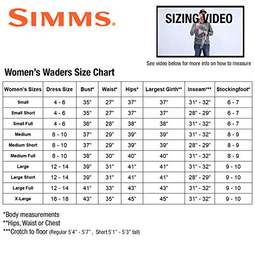 Simms Women's Tributary Stockingfoot Chest Waders - Basalt