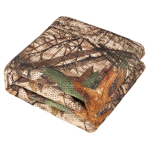 Camo Burlap 75D Camouflage Netting for Hunting Blinds