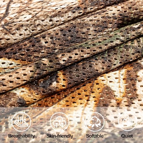 Camo Burlap 75D Camouflage Netting for Hunting Blinds