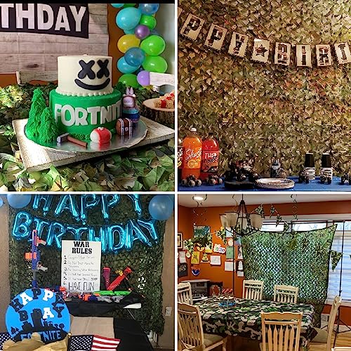 LOOGU Camo Netting - Camouflage Net Blinds for Hunting