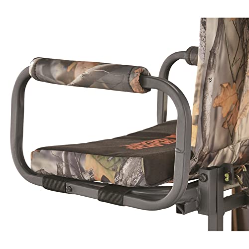 Deluxe Hang-On Tree Stand Chair for Hunting, Camo