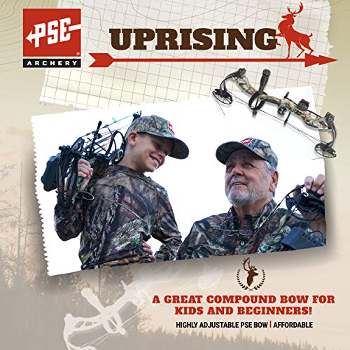 PSE ARCHERY Uprising Compound Bow Set RH Mossy Oak