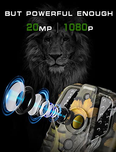 Vikeri Mini Trail Camera - 20MP Game Camera
