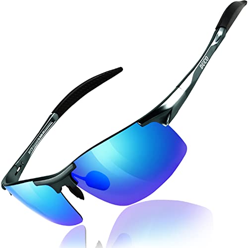 DUCO Men's Polarized Sports Sunglasses with UV Protection