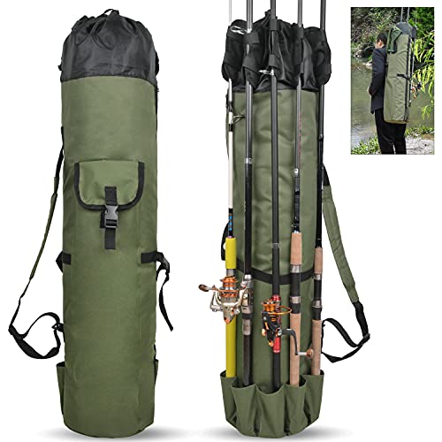 SILANON Portable Fishing Rod Holder and Case