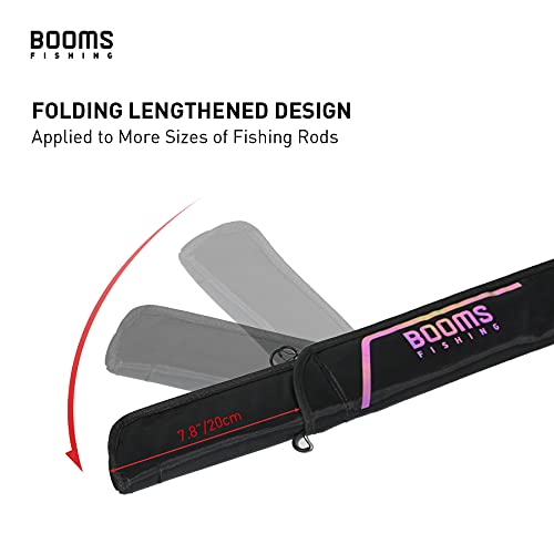 Booms Fishing Portable 5ft Rod Case with Zippers