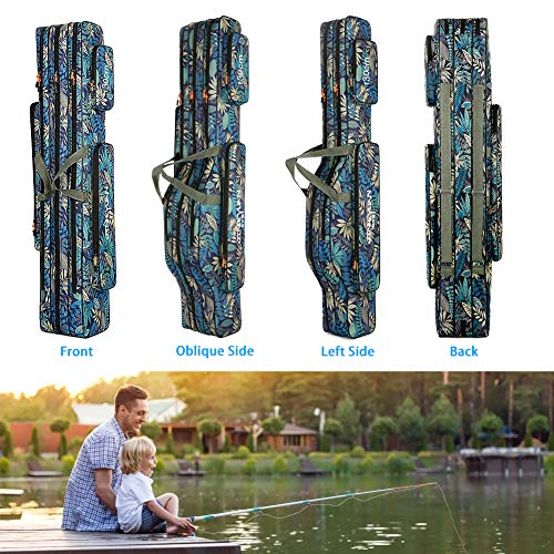 Portable Waterproof Camo Fishing Rod Case (47inch)