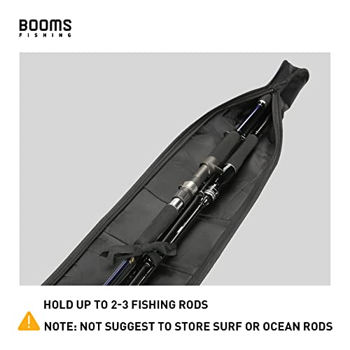 Booms Fishing Portable 5ft Rod Case with Zippers