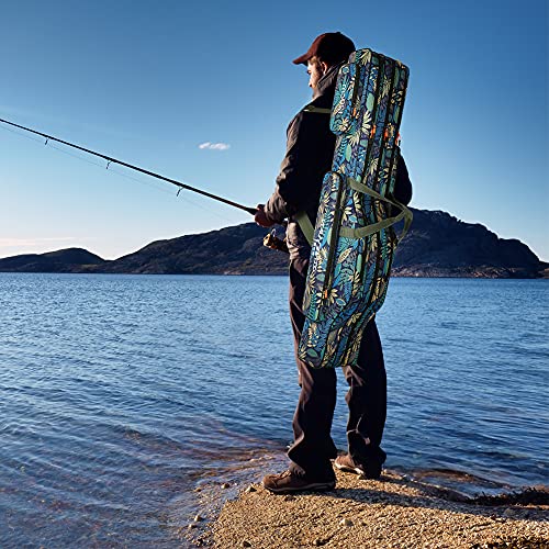 Portable Waterproof Camo Fishing Rod Case (47inch)