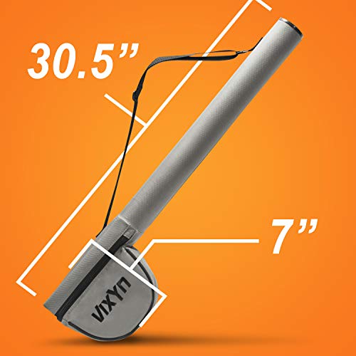 VIXYN Fly Rod and Reel Case with Waterproof Box