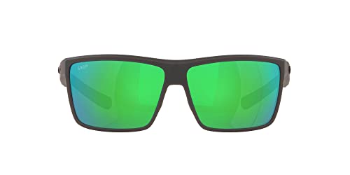 Costa Del Mar Men's Rinconcito Sunglasses, Matte Grey/Green
