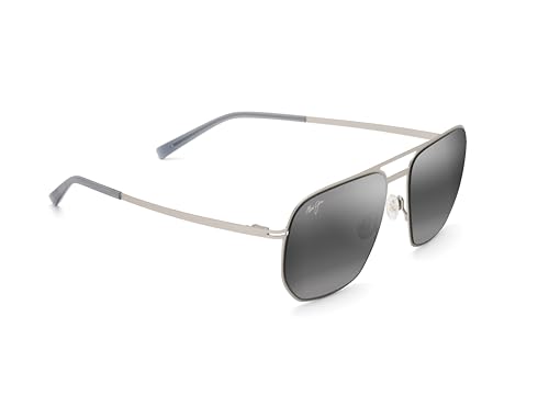 Maui Jim Sharks Cove Sunglasses, Titanium/Neutral Grey Polarized
