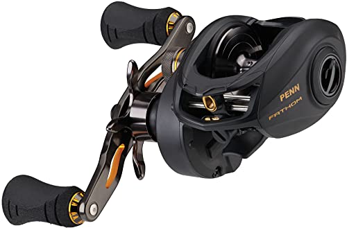 Penn Fathom Low Profile Reel - Black Gold