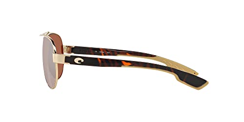 Costa Del Mar Women's Loreto Aviator Sunglasses, Rose Gold