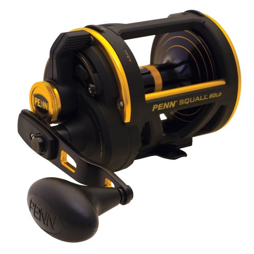 PENN Squall Lever Drag Fishing Reel, 13lb Max