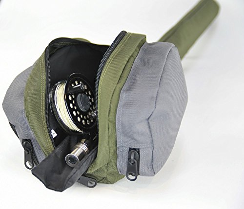 BW Sports Dual Fly Rod & Reel Case, 9.5 ft