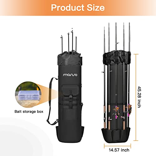 MOSISO Fishing Rod Case Bag - Waterproof & Durable