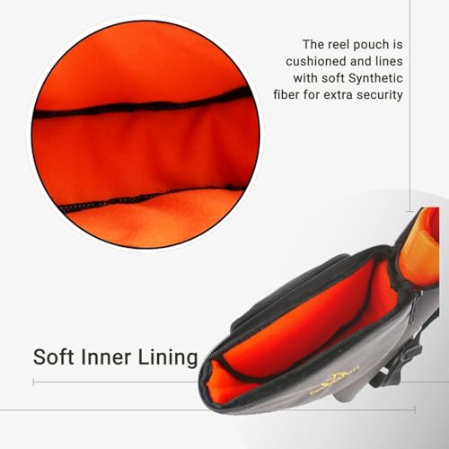 Maxcatch Fly Rod Case with Reel Pouch, Rod Protection Bag