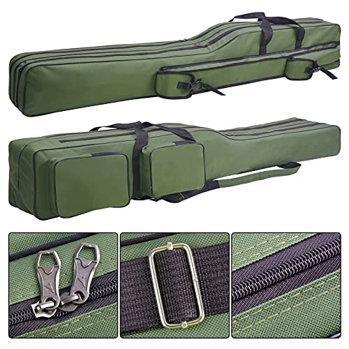 JSHANMEI Waterproof Fishing Pole Bag for Travel & Storage