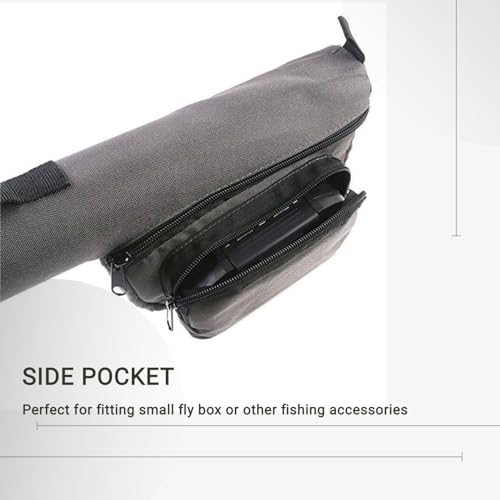 Maxcatch Fly Rod Case with Reel Pouch, Rod Protection Bag