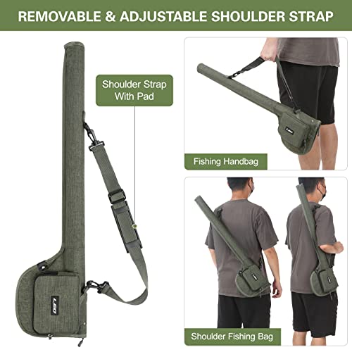 Lixada Portable Fly Fishing Rod Storage Bag