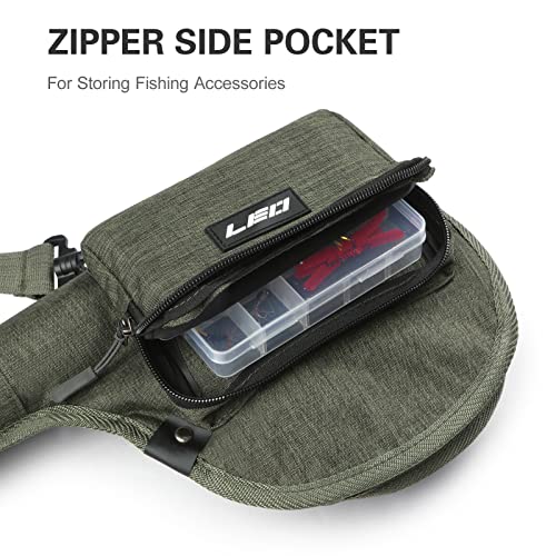 Lixada Portable Fly Fishing Rod Storage Bag