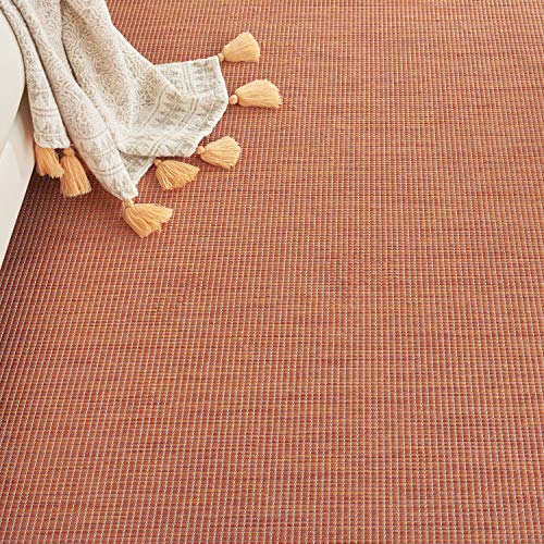 Nourison Positano Terracotta Indoor-Outdoor Area Rug, 8x10