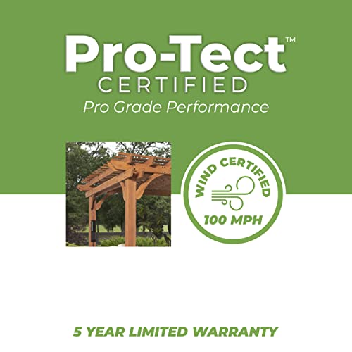 Beaumont 16 ft. x 12 ft. Cedar Pergola