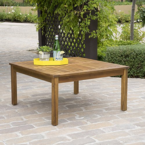Christopher Knight Home Acacia Wood Coffee Table, Teak