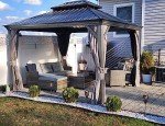 Kozyard Alexander 10' X 12' Aluminum Gazebo