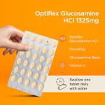 Healthspan Optiflex Vegan Glucosamine Tablets with Vitamin C