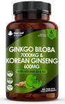 Ginkgo Biloba & Korean Ginseng High Strength Tablets