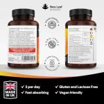 High Strength Turmeric Tablets 2600mg with Ginger