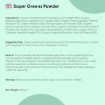 Organic Super Greens Powder with Nutrient-Rich Superfoods