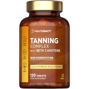 Beta Carotene Tanning Tablets with Vitamins and Minerals