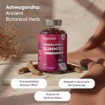 Ashwagandha Gummies 1200mg, Raspberry Flavor, 120 Count