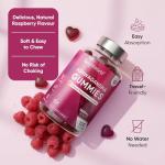 Ashwagandha Gummies 1200mg, Raspberry Flavor, 120 Count