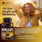 High Strength Shilajit Capsules 1400mg - 120 Count