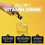 High Dose Immunity Drink Sachets with Vitamins C, D, Zinc