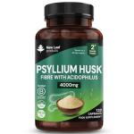 High Strength Psyllium Husk Fiber Capsules 4000mg