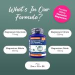 Zipvit Magnesium Glycinate Complex with Vitamin D3 & Zinc