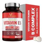 Vegan B Complex with Vitamins C, D, K2 - 180 Tablets