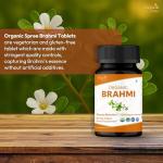 Organic Brahmi Tablets - 120 Count