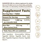 Solgar Vitamin C 1000 mg with Rose Hips