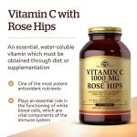 Solgar Vitamin C 1000 mg with Rose Hips