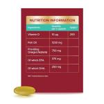 Seven Seas Extra Strength Omega-3 Fish Oil Tablets