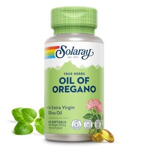Solaray Oil of Oregano 150 mg - Immune Support Softgels