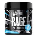Warrior Rage Pre Workout Powder - Blue Razz