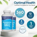 Glucosamine Sulphate 1500mg Fast Release Tablets